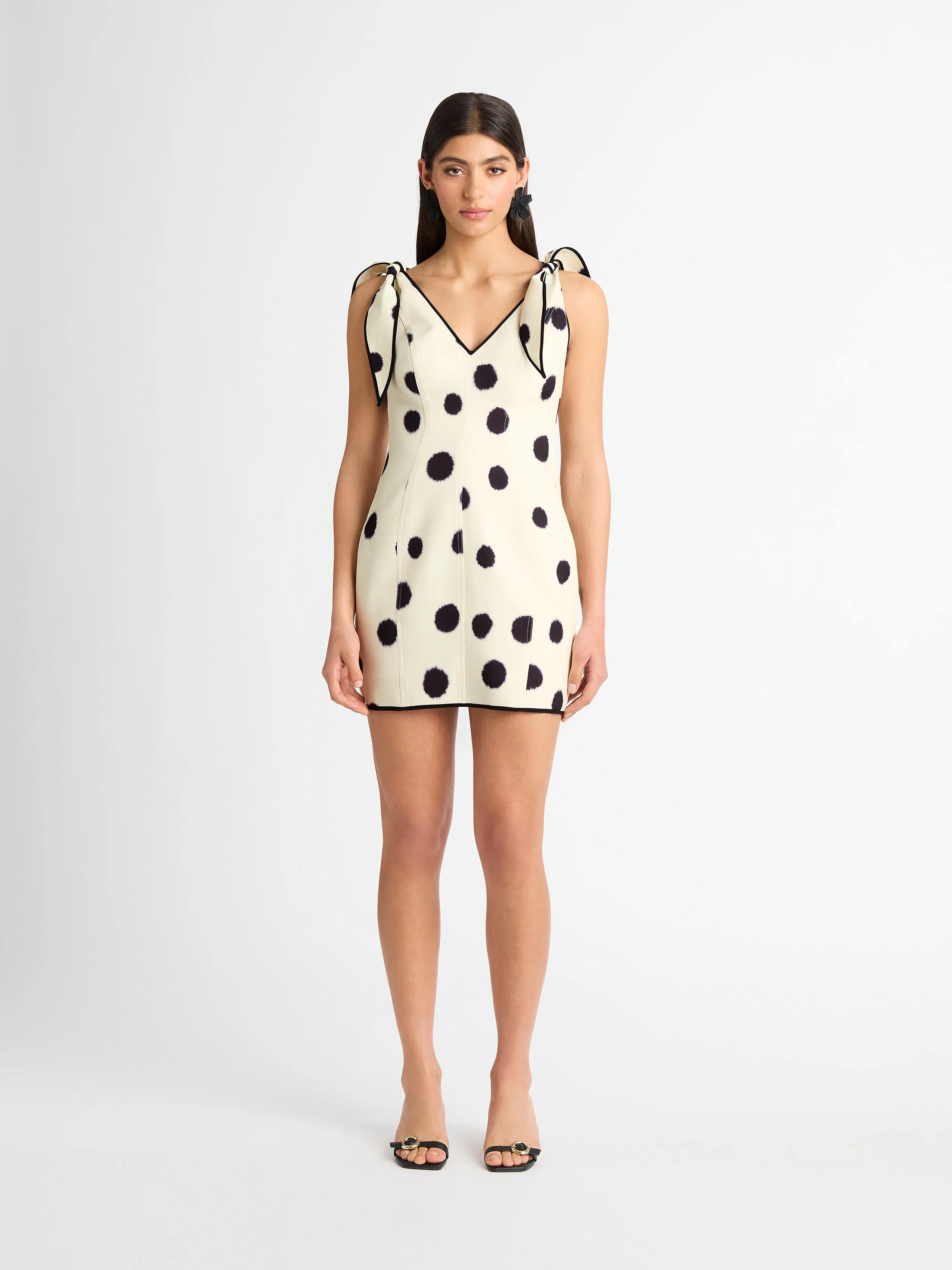 AUDREY SPOT MINI DRESS