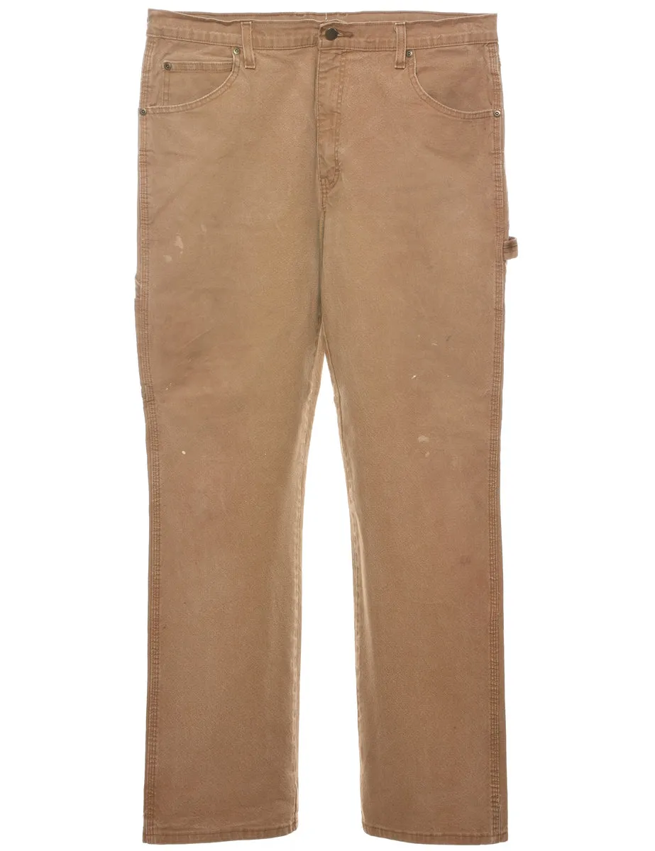 Dickies Light Brown Classic Workwear Jeans - W36 L34