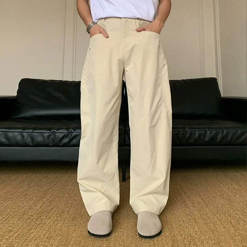 Loose Wide-Leg Casual Pants