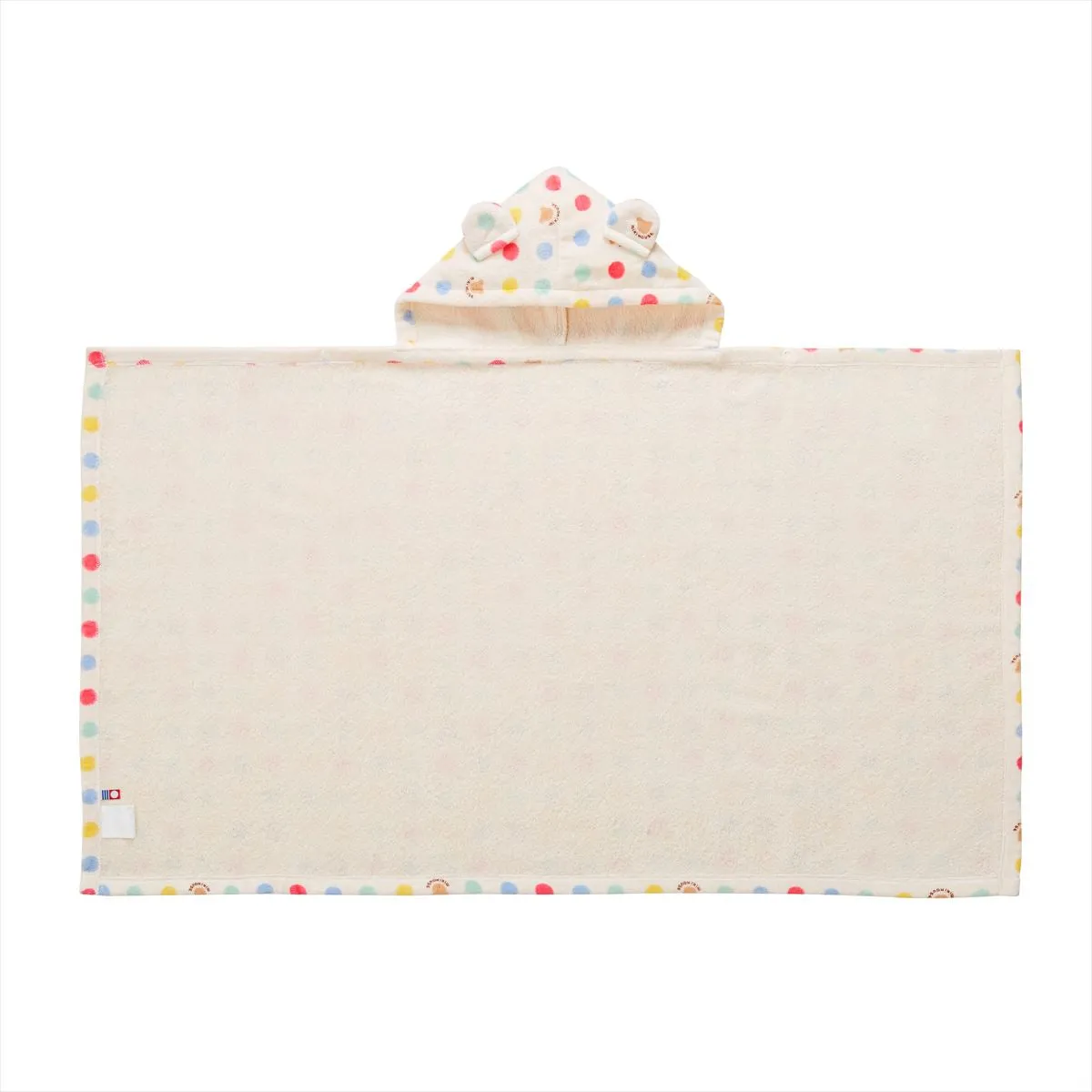 Polka Dot Bath Poncho (Gift Box Included)